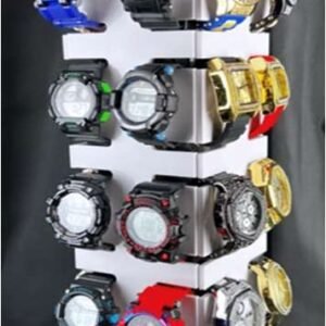 LOCKABLE WATCH PLASTIC DISPLAY 40PCS Includes Hip Hip, Men’s straps Digital 65, and Ladies 65
