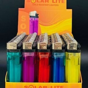Regular Solar Lighter 50pc Display