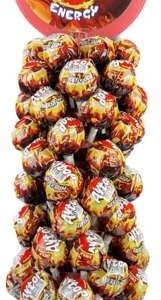 AYTOP LOLLIPOP STAND Energy + Gum Lollipop 60pcs per Stand