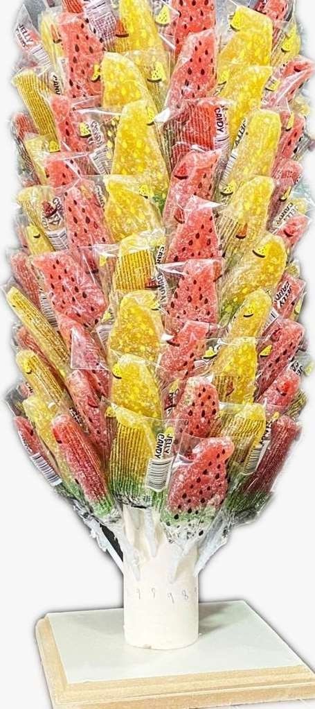 Jelly Candy Lollipops 120pcs per Stand