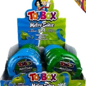 STRIP GUM: APPLE+BLUE RASPBERRY 28gm 12pcs per Display