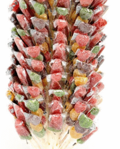 COCCO ROCKS LOLLY 25 Grams 100pcs per Stand