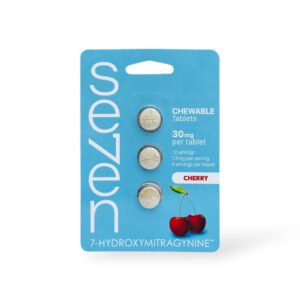 Se7en Kratom 7-hydroxymitragynine Chewable Tablets Cherry 30mg